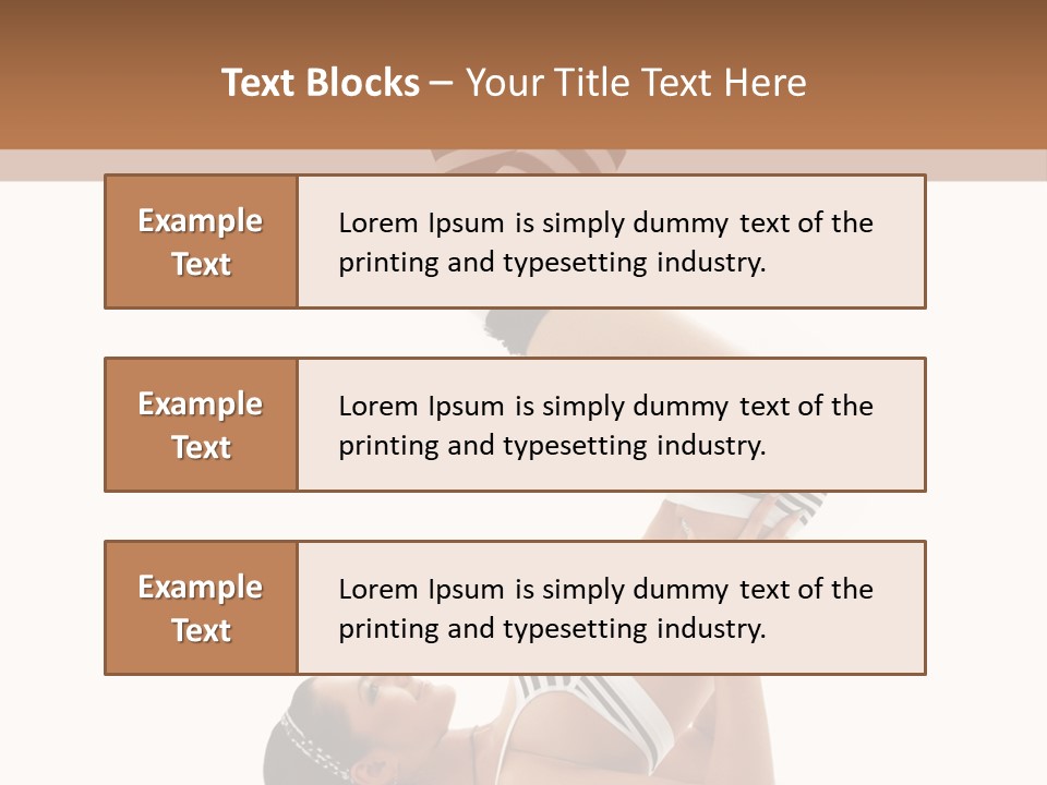 Stretch Beauty Pretty PowerPoint Template