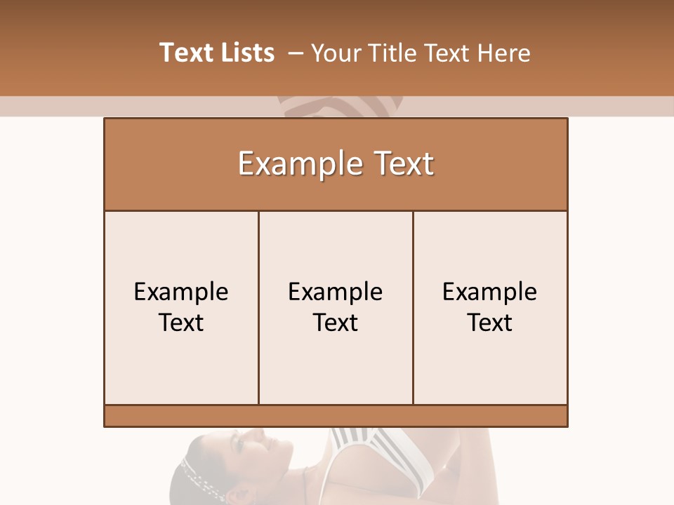 Stretch Beauty Pretty PowerPoint Template