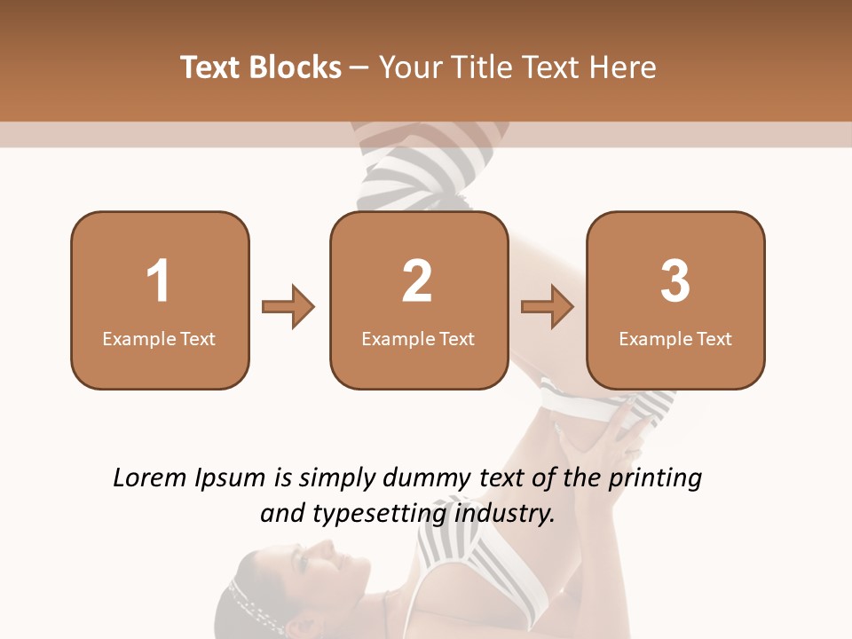 Stretch Beauty Pretty PowerPoint Template