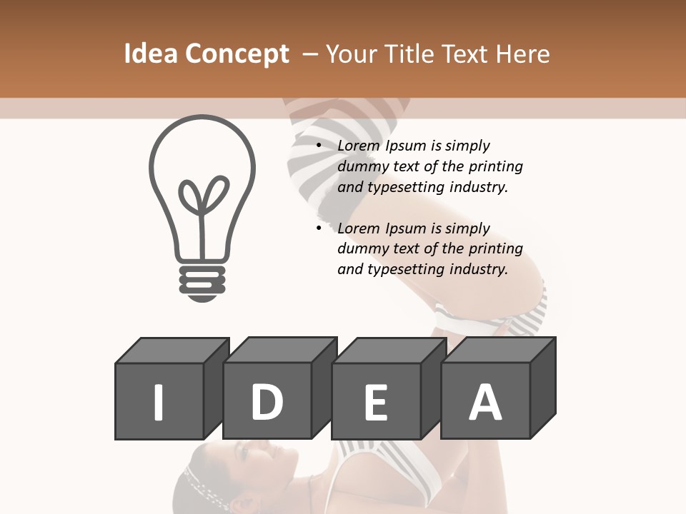 Stretch Beauty Pretty PowerPoint Template