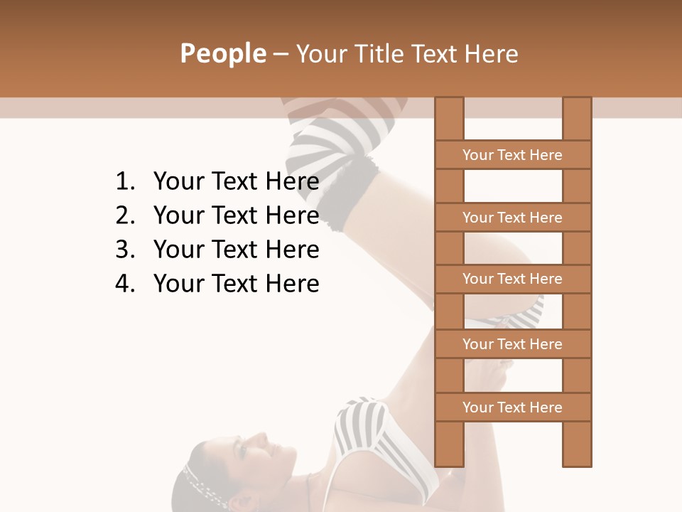 Stretch Beauty Pretty PowerPoint Template