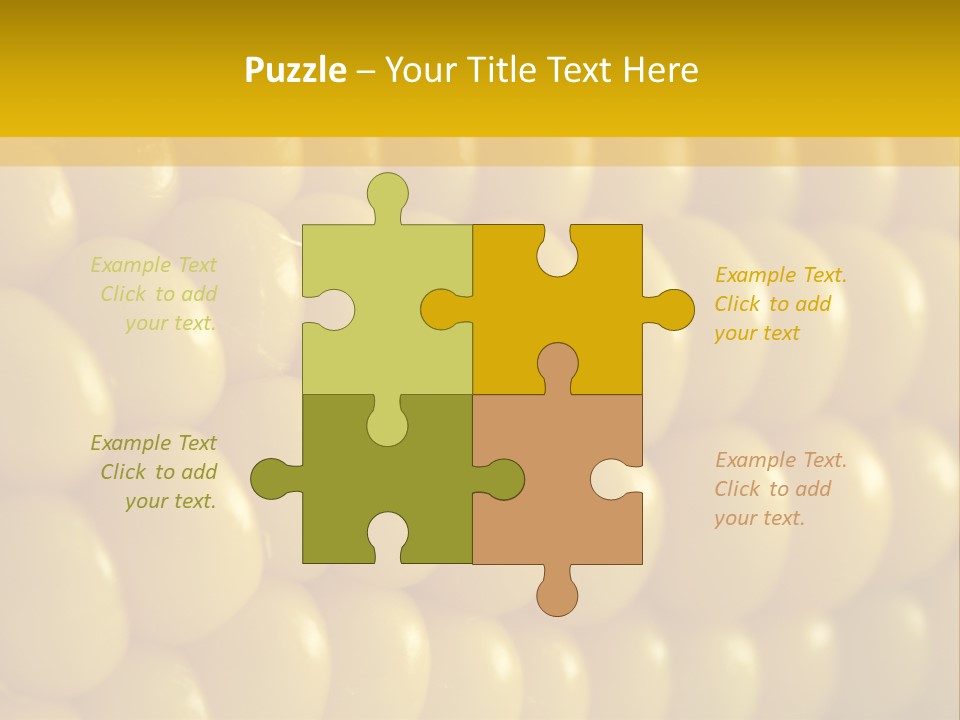 Flavour Nourishing Kernel PowerPoint Template