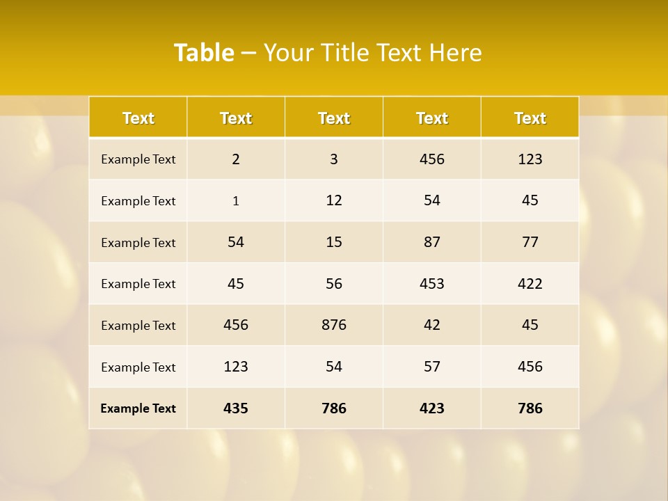 Flavour Nourishing Kernel PowerPoint Template