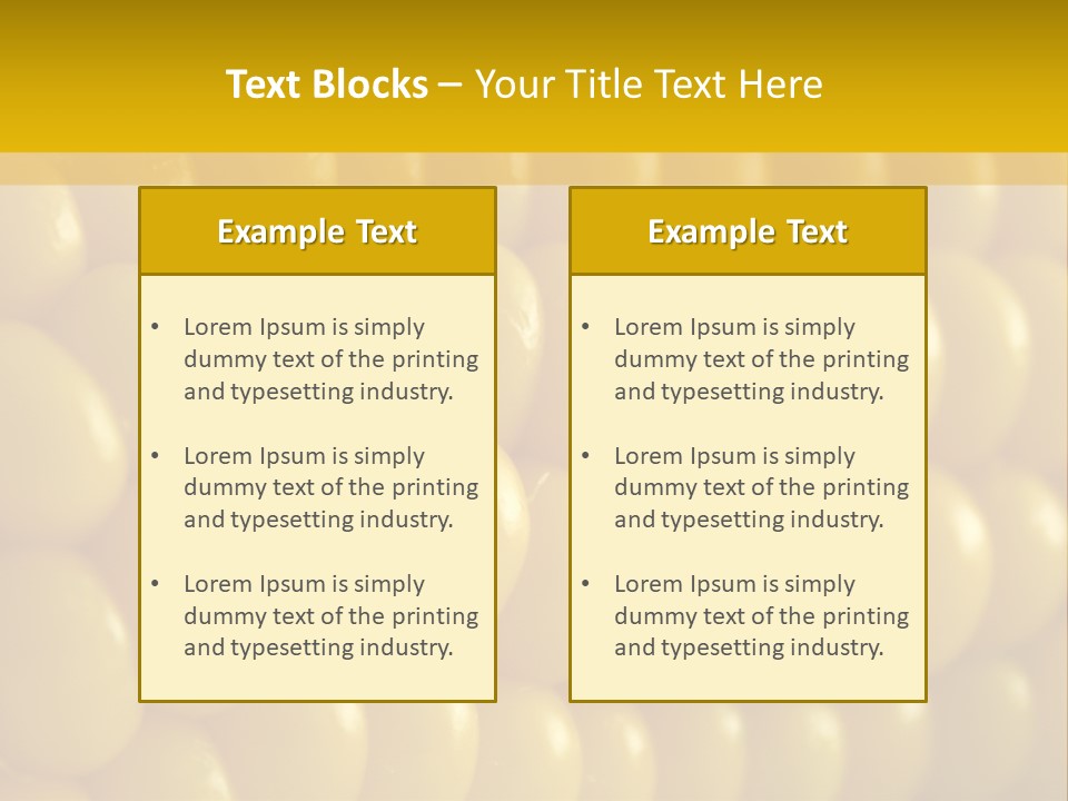 Flavour Nourishing Kernel PowerPoint Template