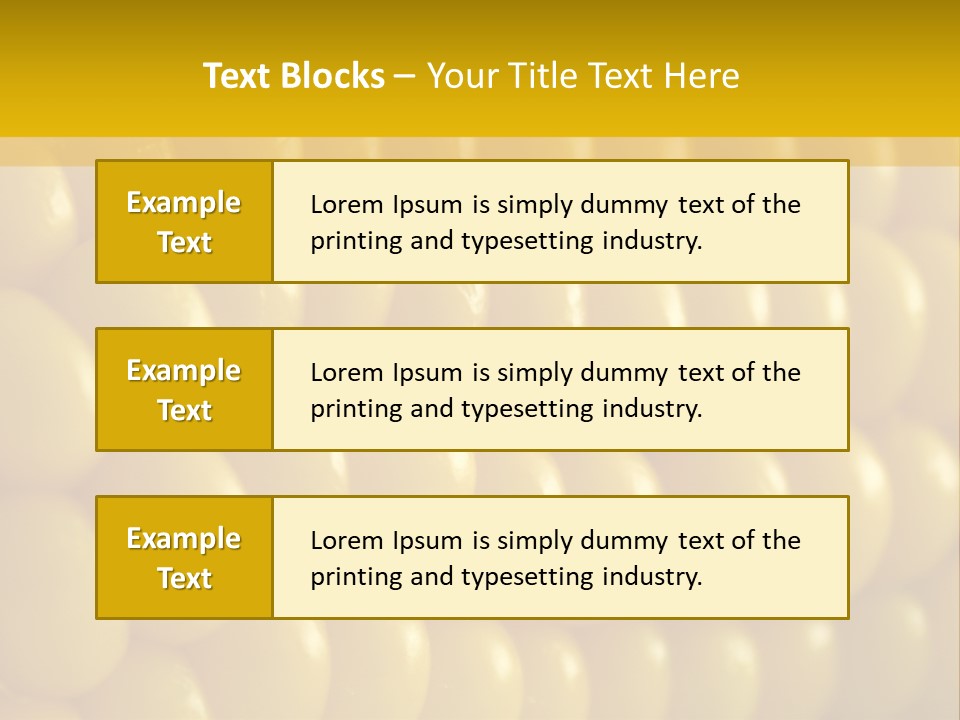 Flavour Nourishing Kernel PowerPoint Template