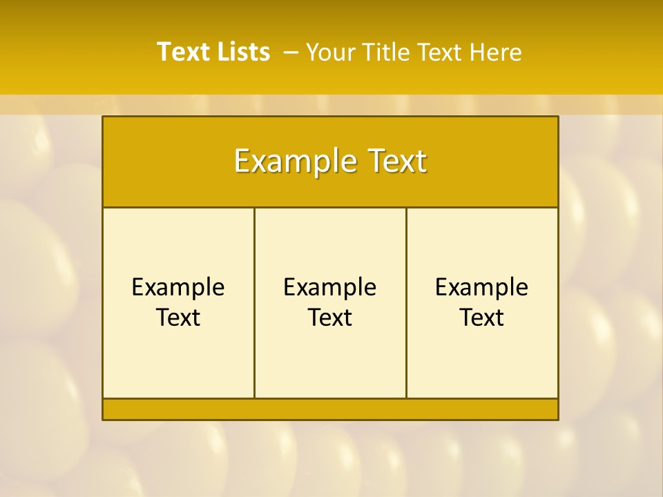 Flavour Nourishing Kernel PowerPoint Template