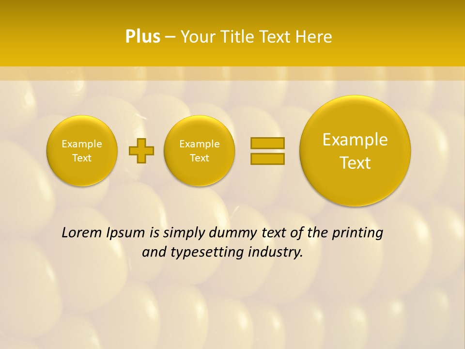 Flavour Nourishing Kernel PowerPoint Template