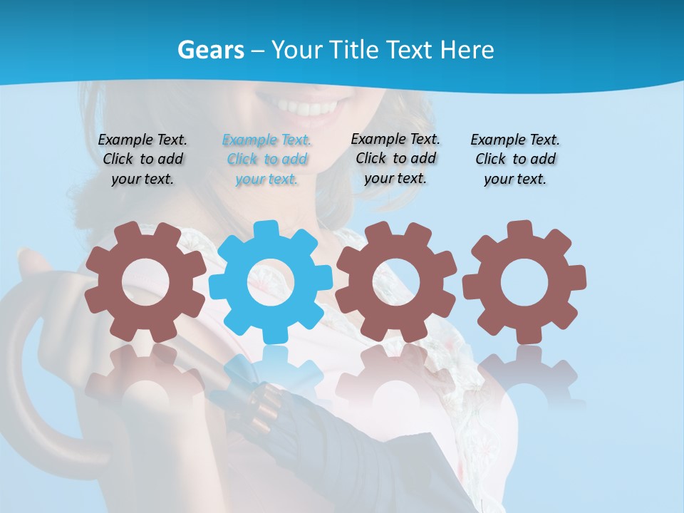 Beauty Woman Cosmetic PowerPoint Template