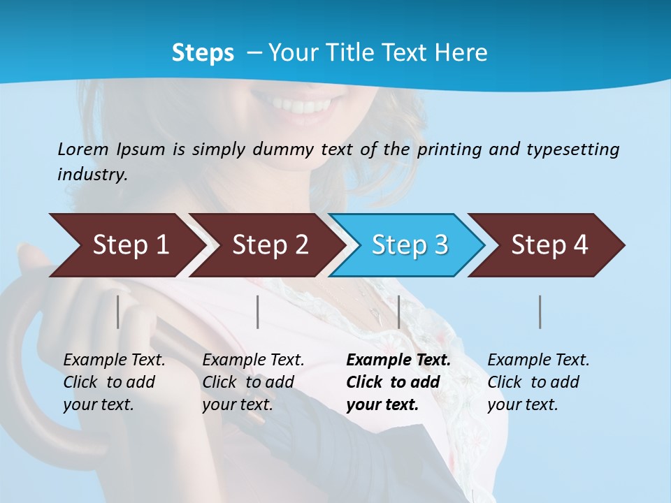 Beauty Woman Cosmetic PowerPoint Template