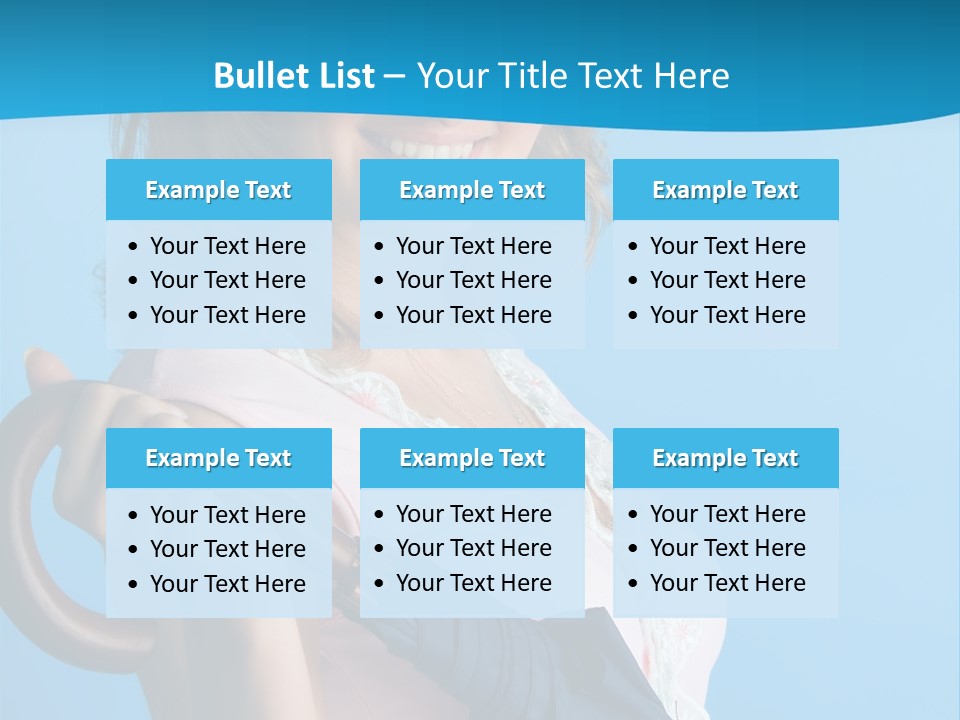 Beauty Woman Cosmetic PowerPoint Template