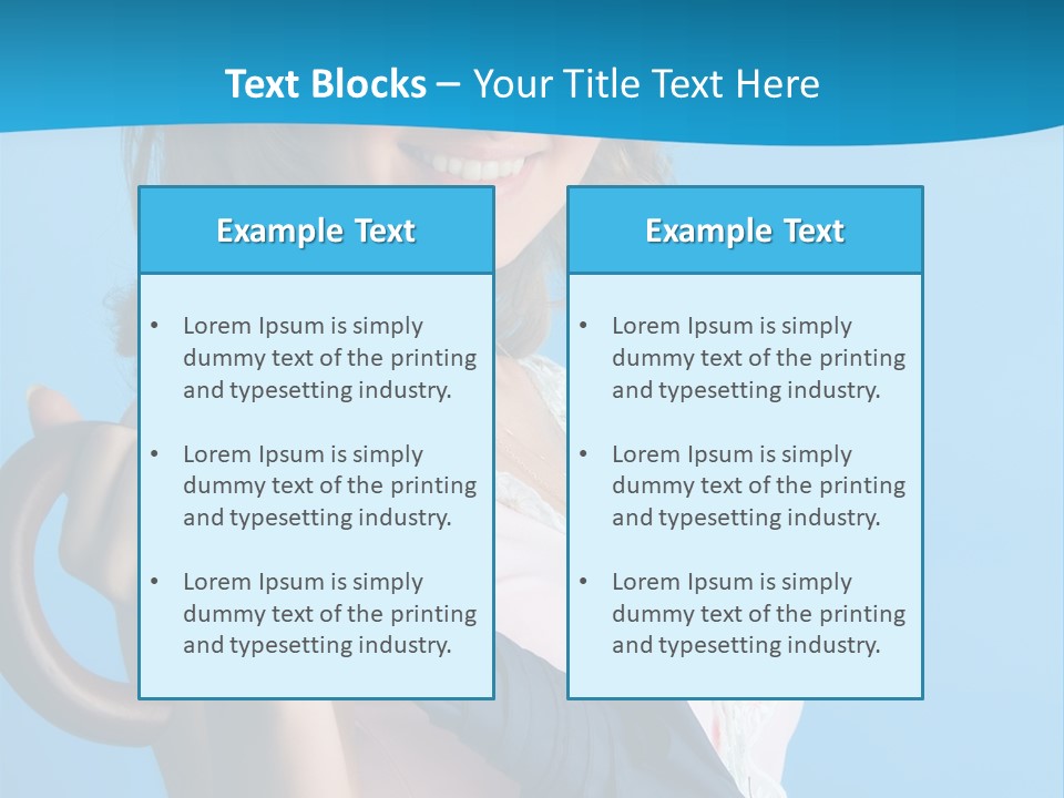 Beauty Woman Cosmetic PowerPoint Template