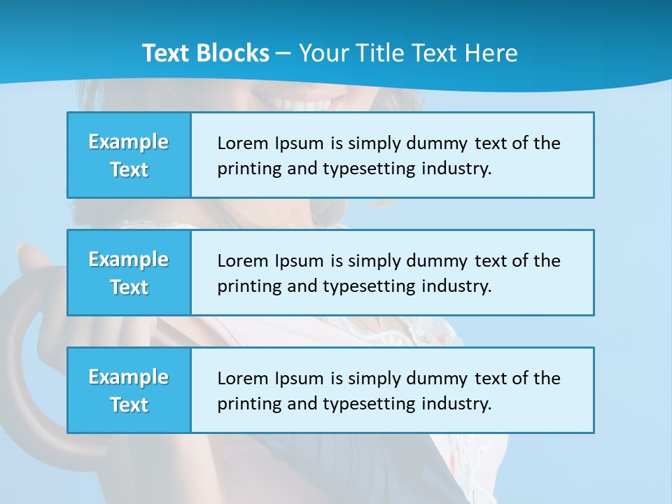 Beauty Woman Cosmetic PowerPoint Template