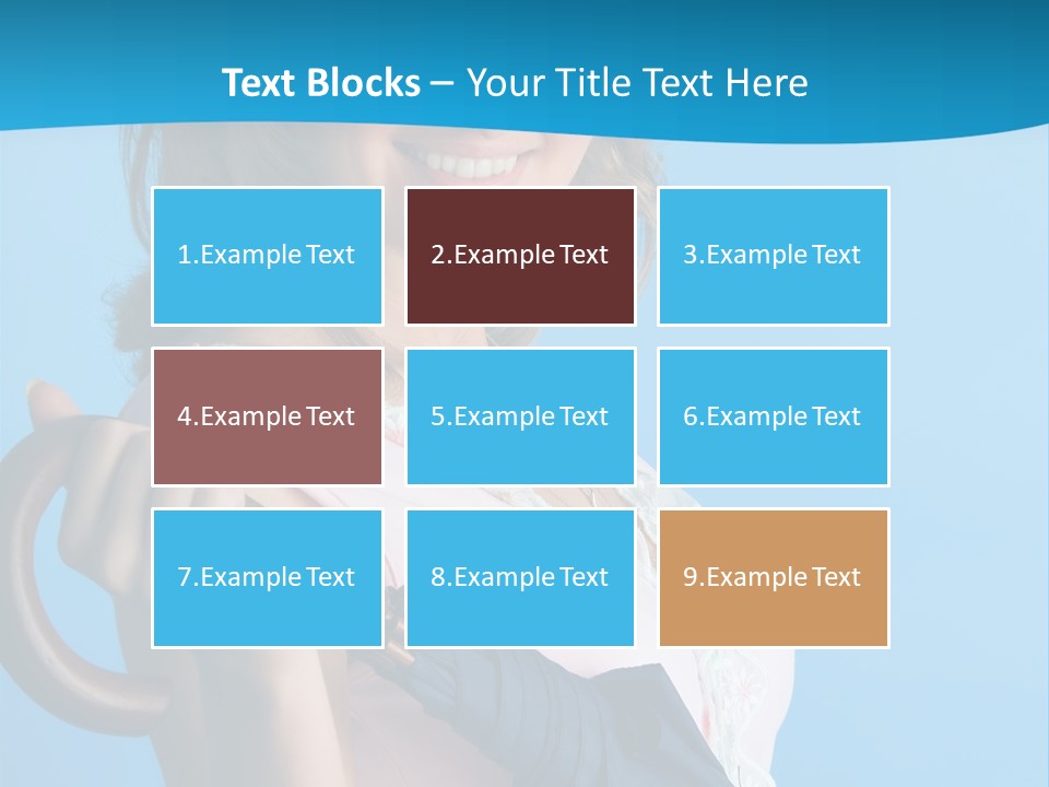 Beauty Woman Cosmetic PowerPoint Template