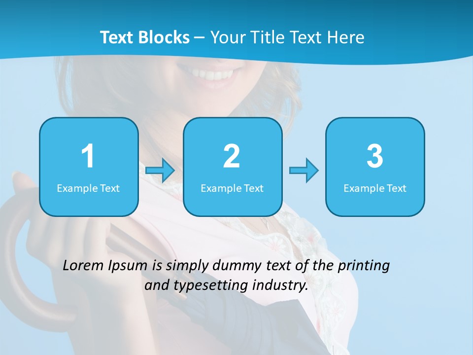 Beauty Woman Cosmetic PowerPoint Template