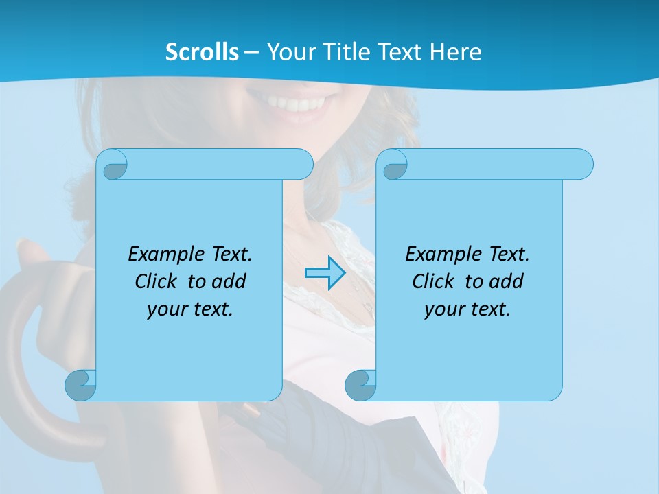 Beauty Woman Cosmetic PowerPoint Template