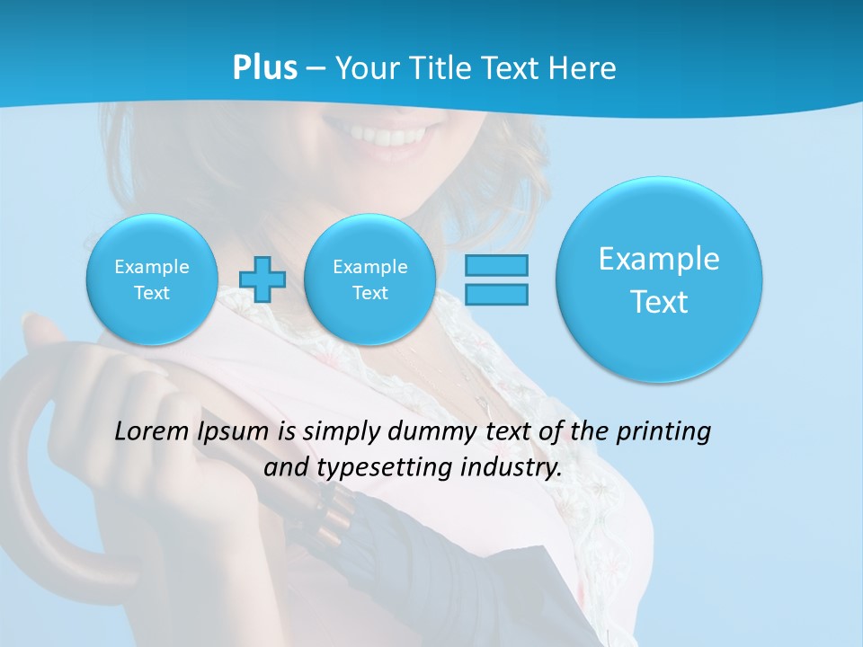 Beauty Woman Cosmetic PowerPoint Template