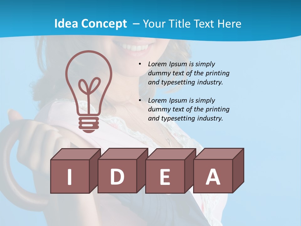 Beauty Woman Cosmetic PowerPoint Template