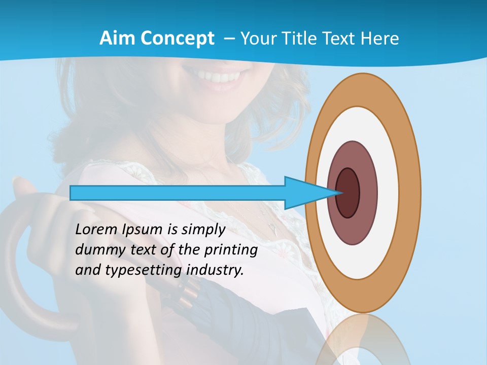 Beauty Woman Cosmetic PowerPoint Template