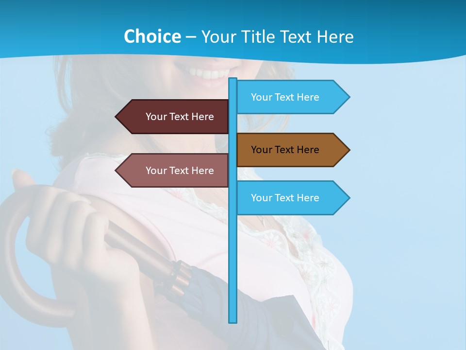 Beauty Woman Cosmetic PowerPoint Template
