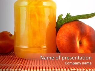 Dessert Jam Canned PowerPoint Template