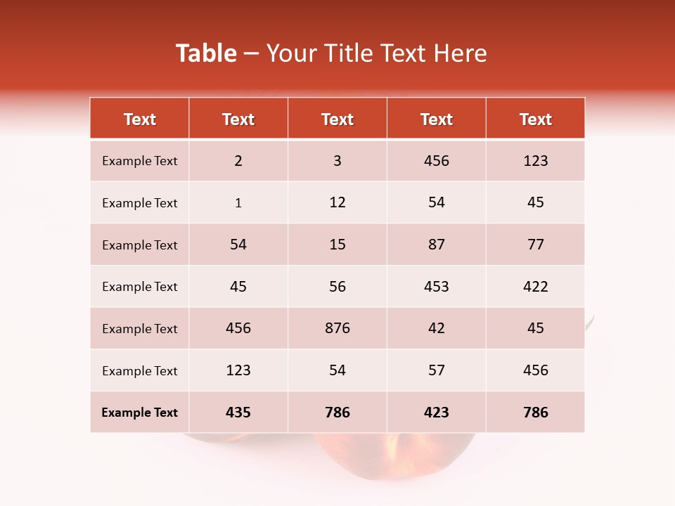 Calorie Sweet Health PowerPoint Template