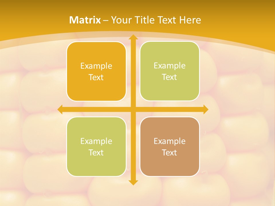 Autumn Kernel Ingredient PowerPoint Template