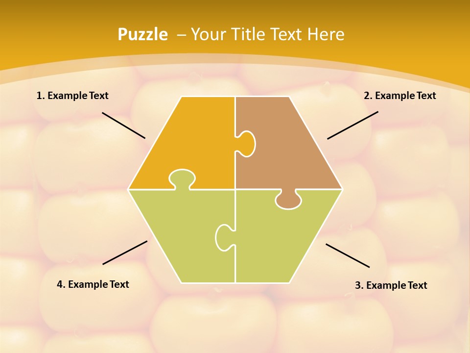 Autumn Kernel Ingredient PowerPoint Template