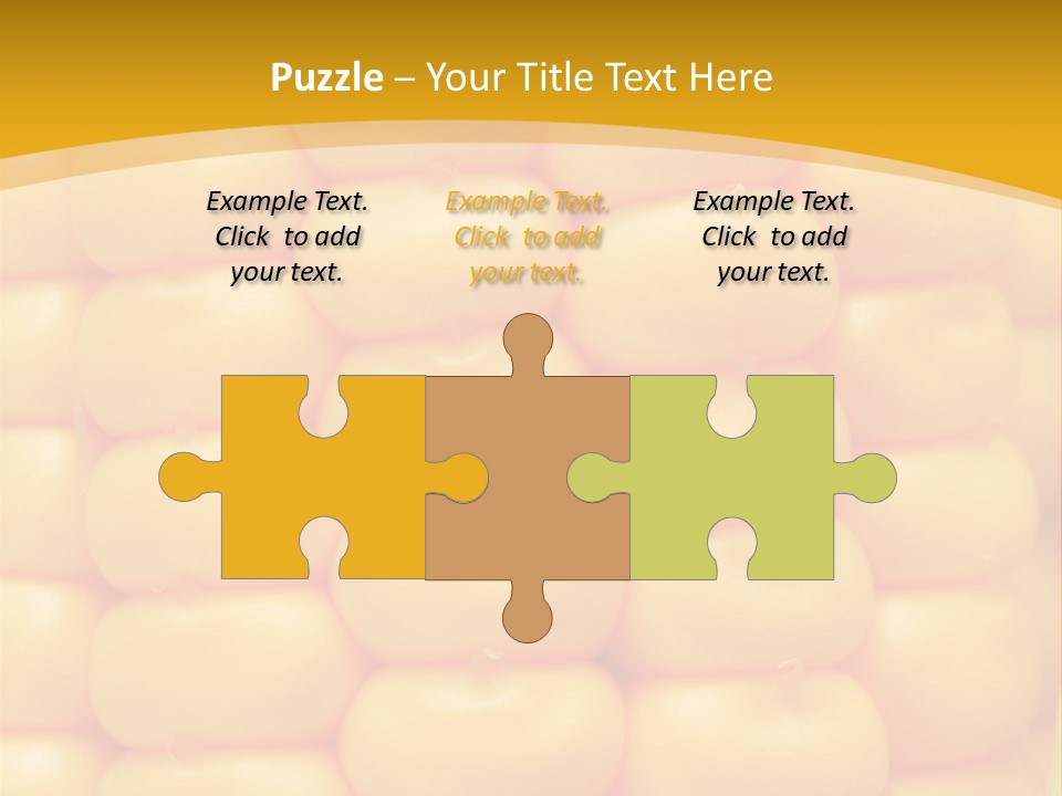 Autumn Kernel Ingredient PowerPoint Template