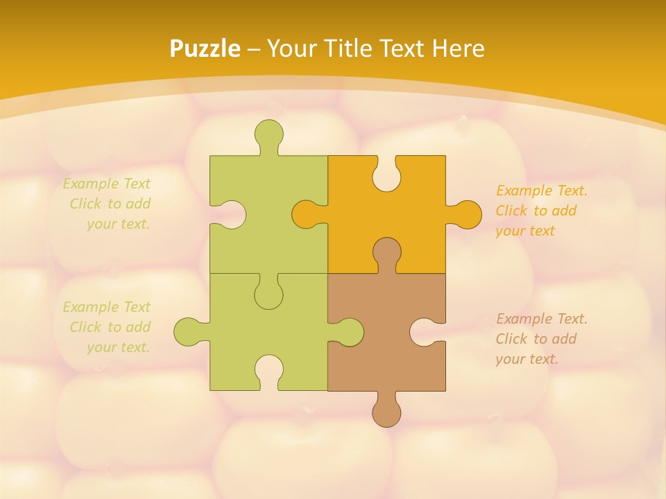 Autumn Kernel Ingredient PowerPoint Template