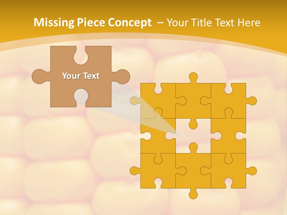 Autumn Kernel Ingredient PowerPoint Template