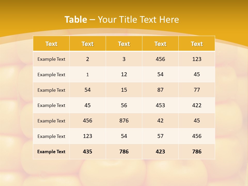 Autumn Kernel Ingredient PowerPoint Template