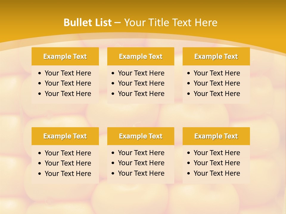Autumn Kernel Ingredient PowerPoint Template