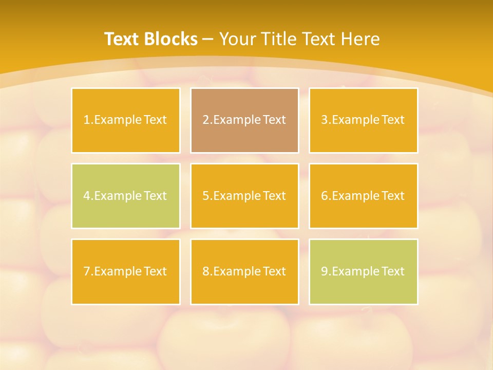 Autumn Kernel Ingredient PowerPoint Template