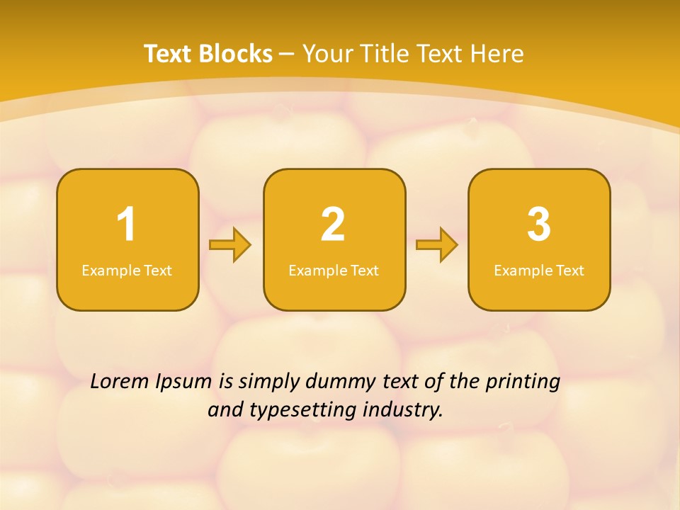 Autumn Kernel Ingredient PowerPoint Template