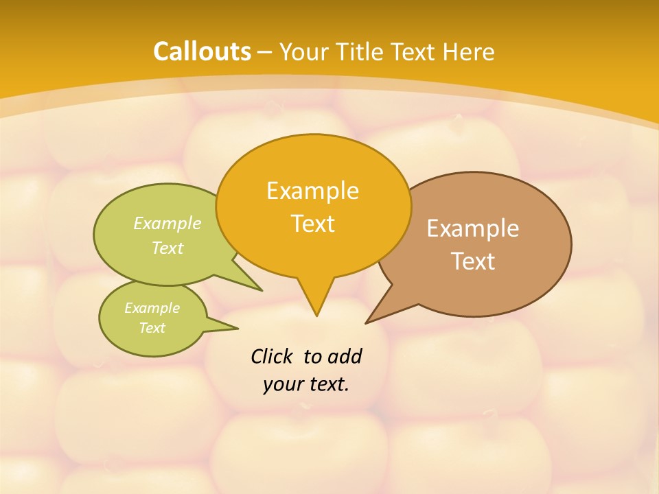 Autumn Kernel Ingredient PowerPoint Template