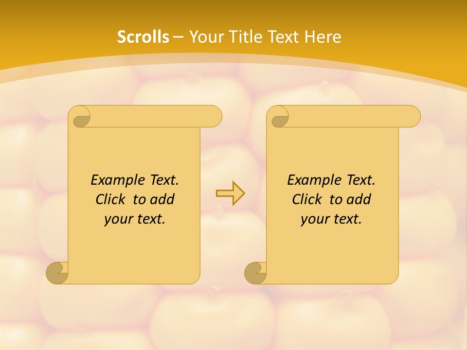 Autumn Kernel Ingredient PowerPoint Template