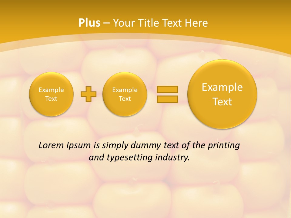 Autumn Kernel Ingredient PowerPoint Template