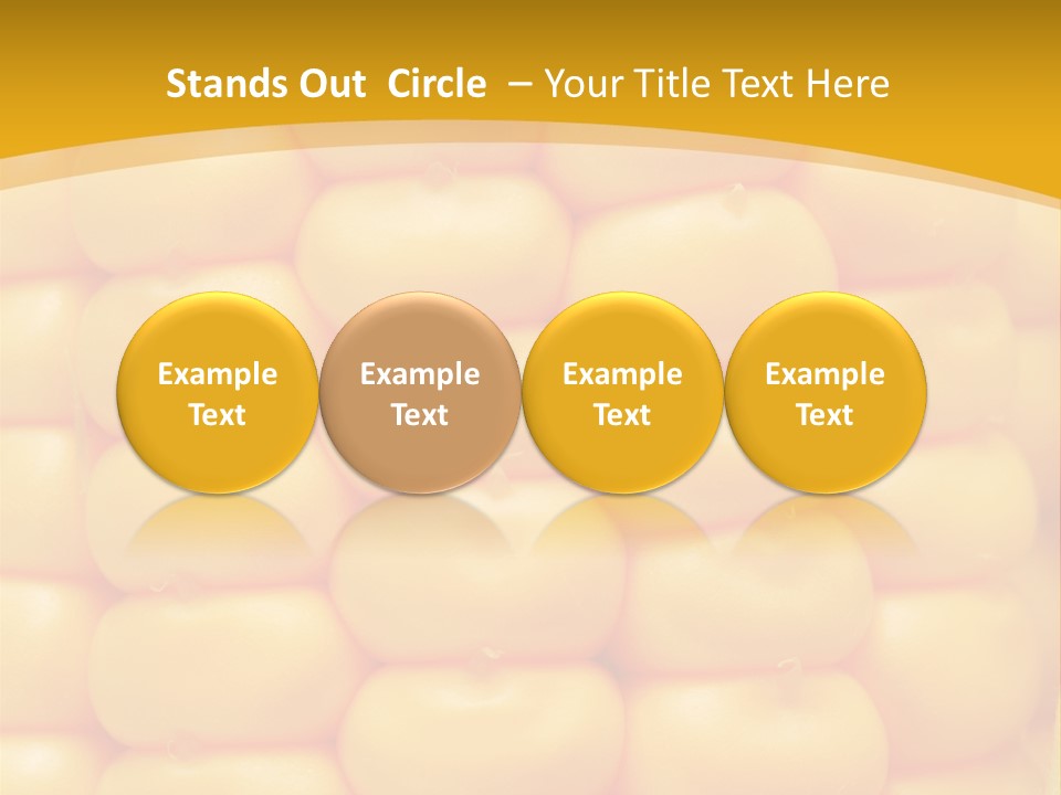 Autumn Kernel Ingredient PowerPoint Template