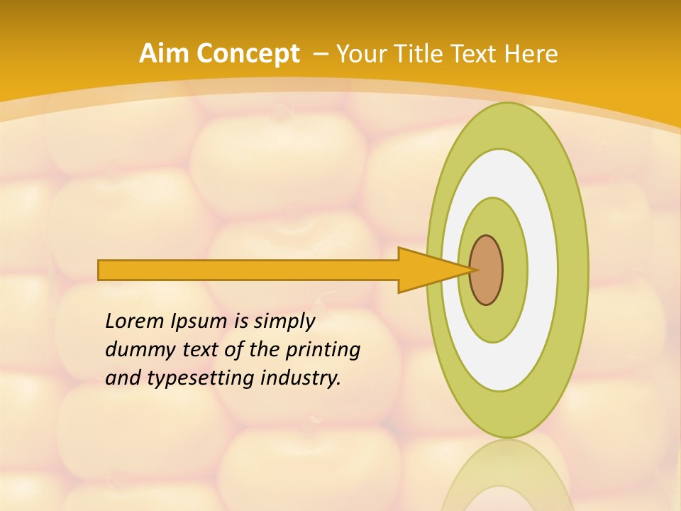 Autumn Kernel Ingredient PowerPoint Template