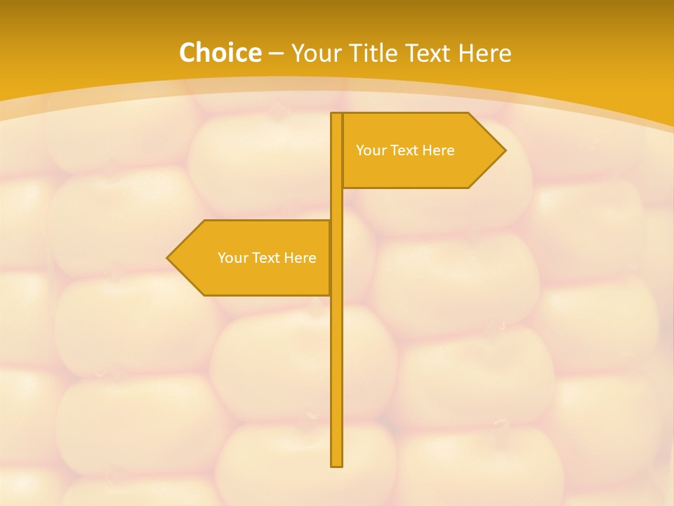 Autumn Kernel Ingredient PowerPoint Template