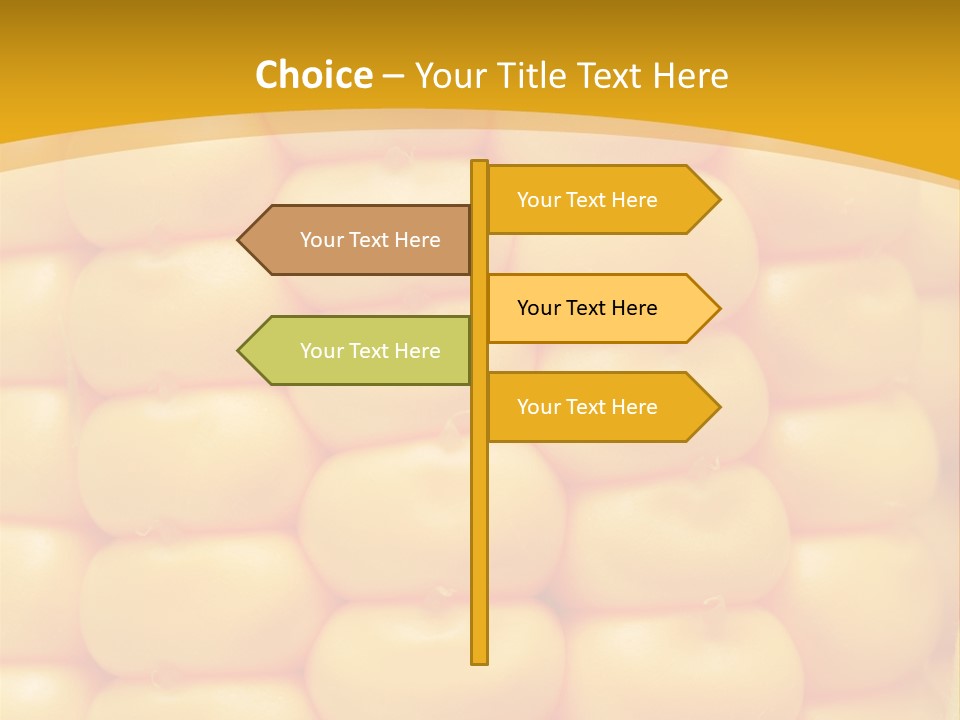Autumn Kernel Ingredient PowerPoint Template