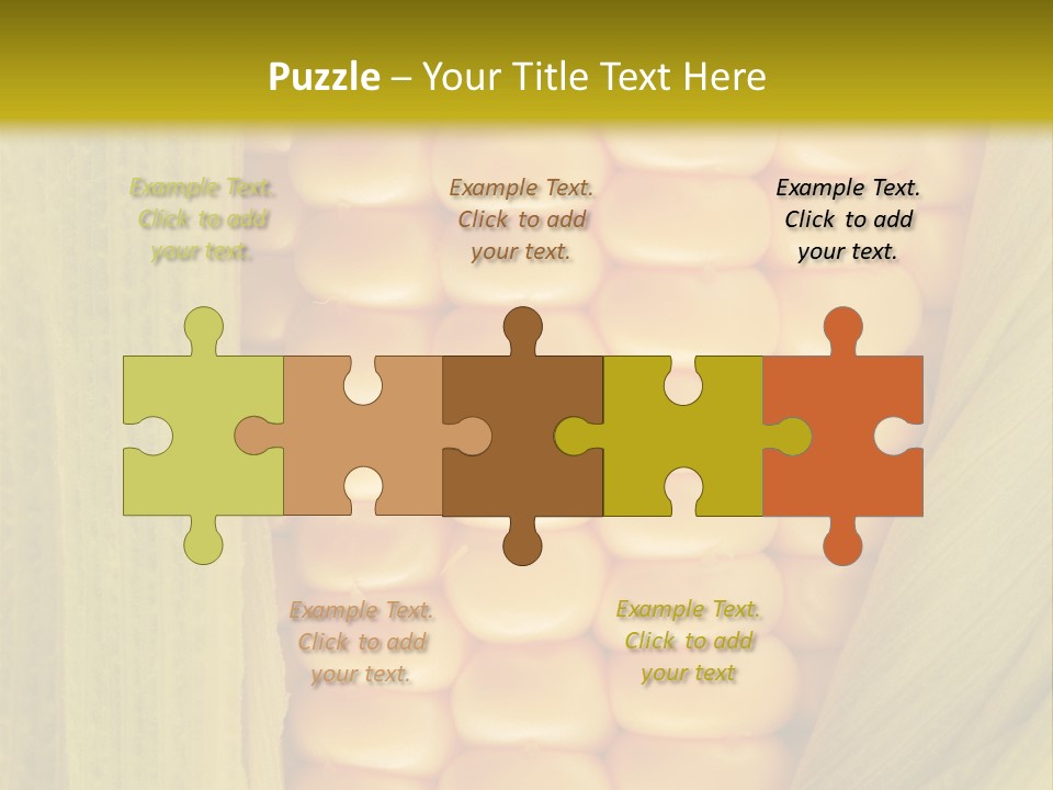 Colour Background Raw PowerPoint Template