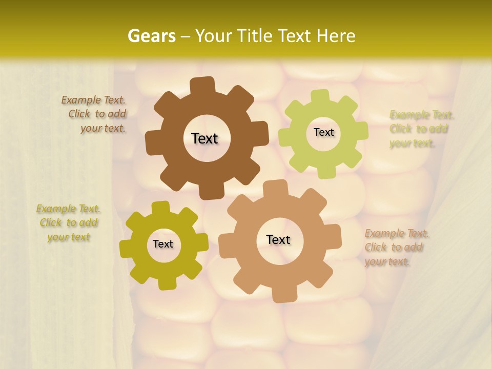 Colour Background Raw PowerPoint Template