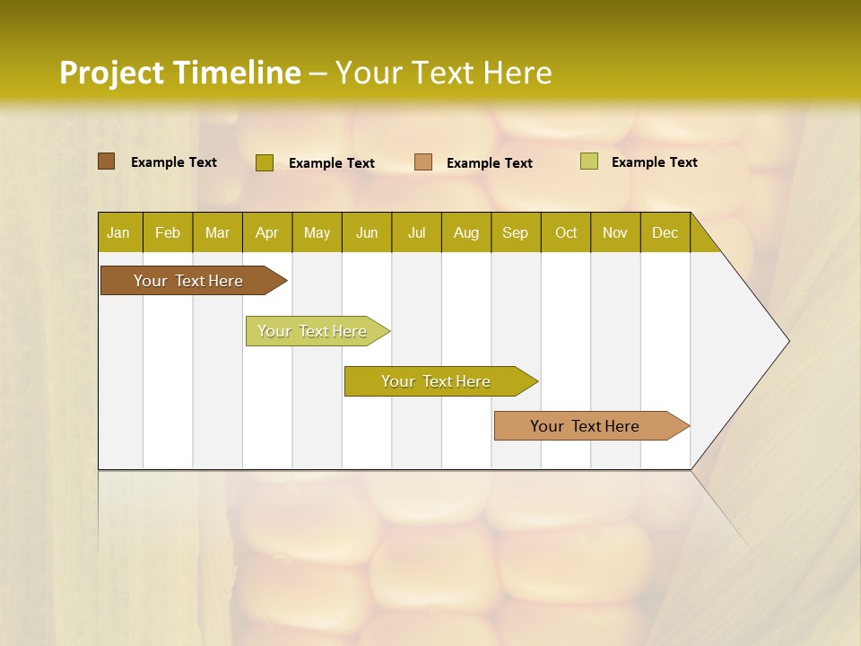 Colour Background Raw PowerPoint Template