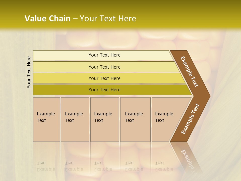Colour Background Raw PowerPoint Template