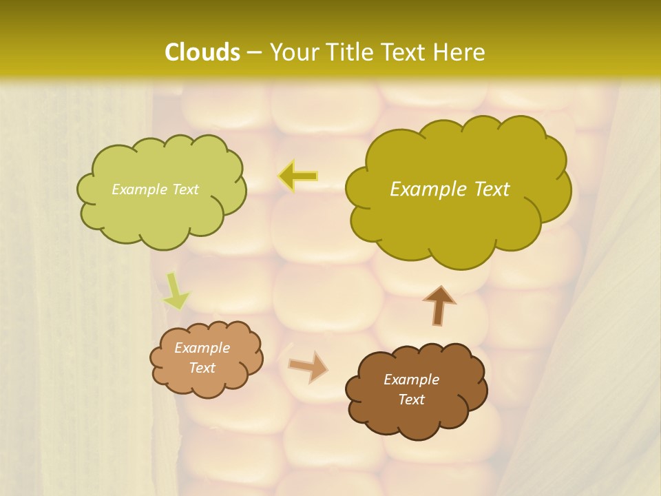 Colour Background Raw PowerPoint Template