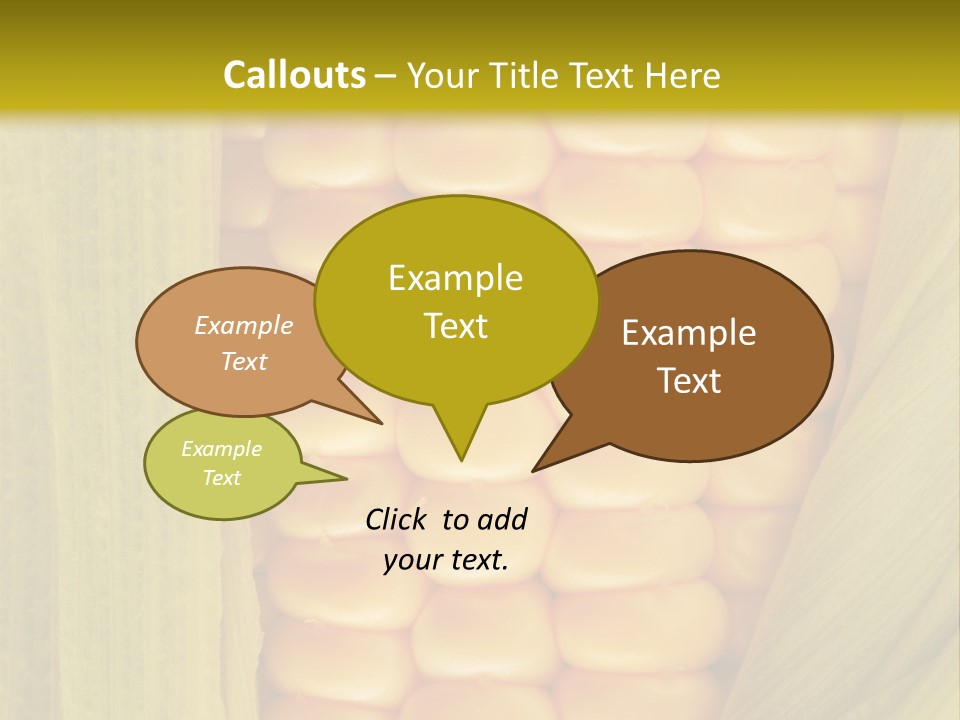 Colour Background Raw PowerPoint Template