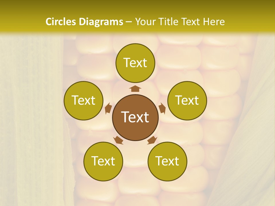 Colour Background Raw PowerPoint Template