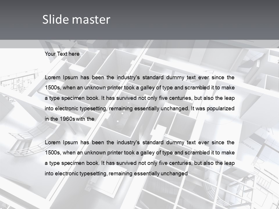 House Future Countryside PowerPoint Template