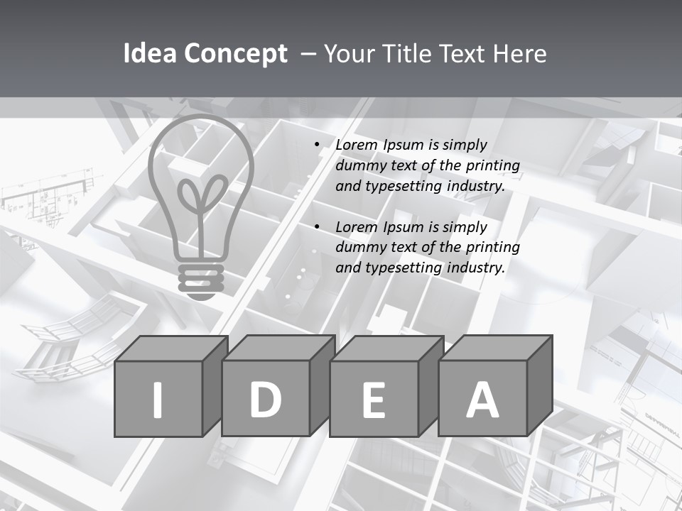 House Future Countryside PowerPoint Template